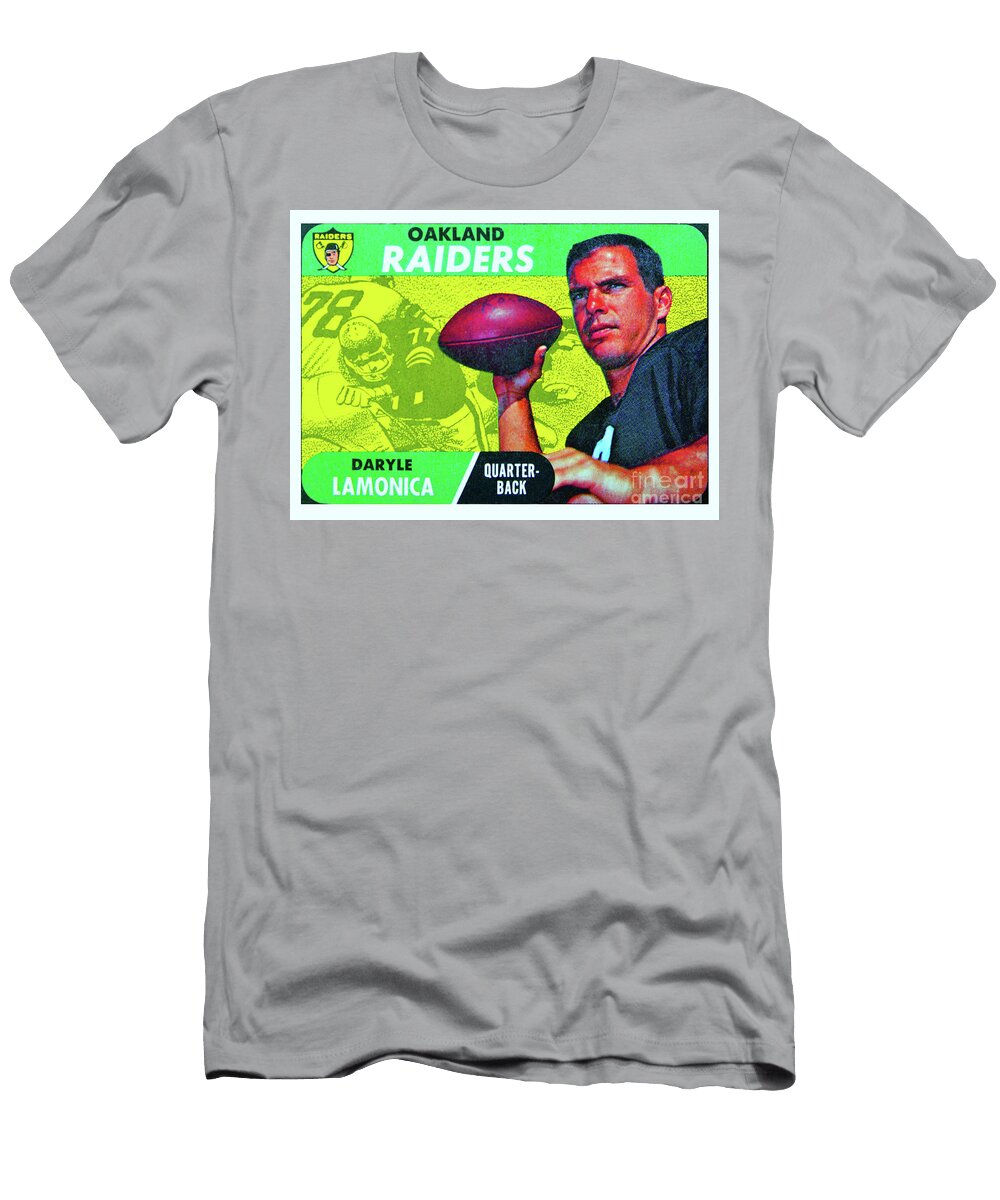 1968 Topps Daryle Lamonica Fb Card David Lee Thompson T-Shirt
