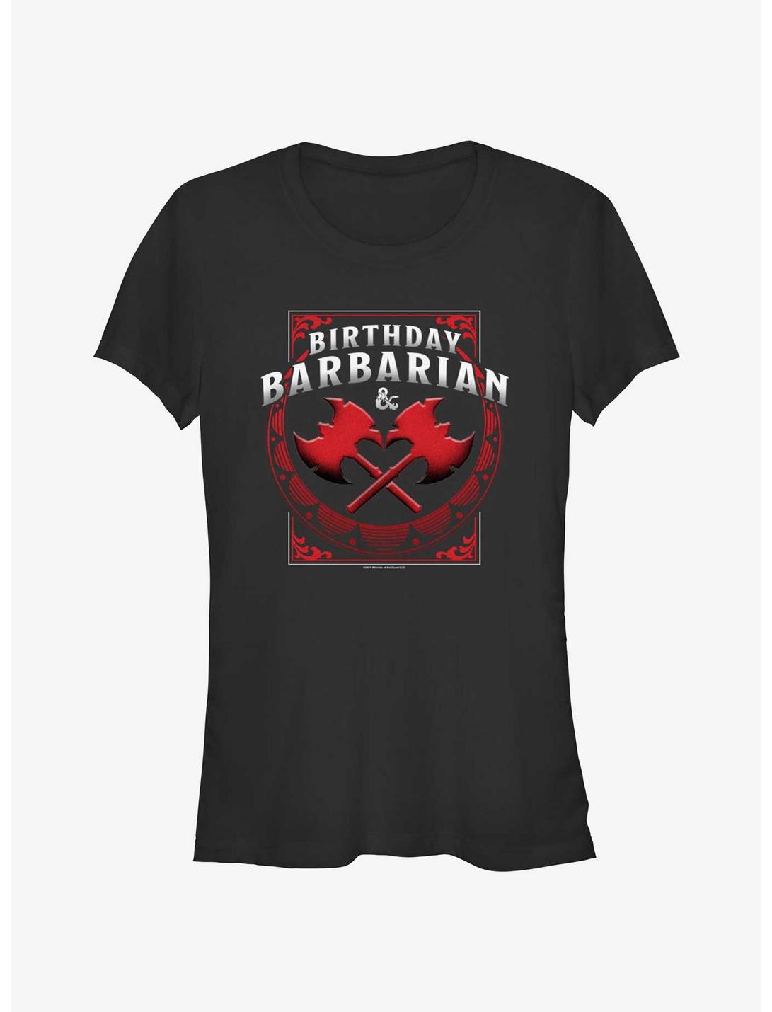 T-Shirt Filles Barbares Anniversaire Donjons & Dragons