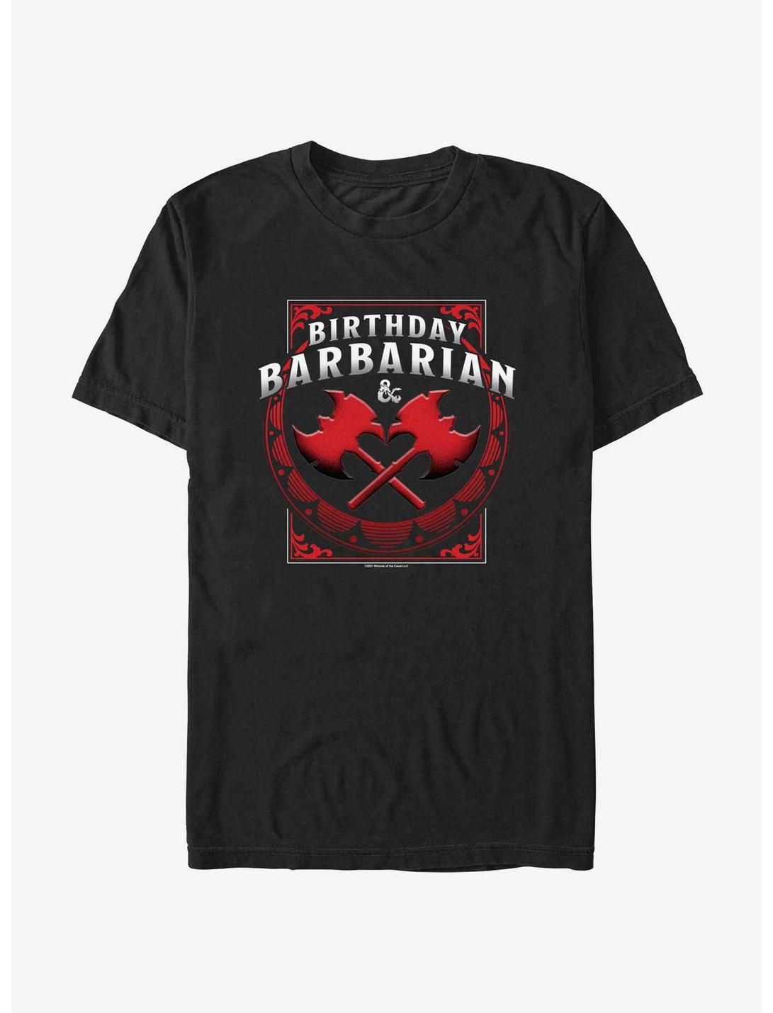 Dungeons & Dragons Birthday Barbarian T-Shirt