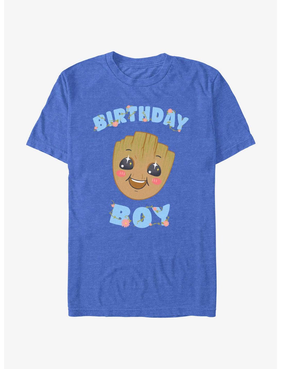 Marvel Guardians of the Galaxy Flowery Groot Birthday T-Shirt