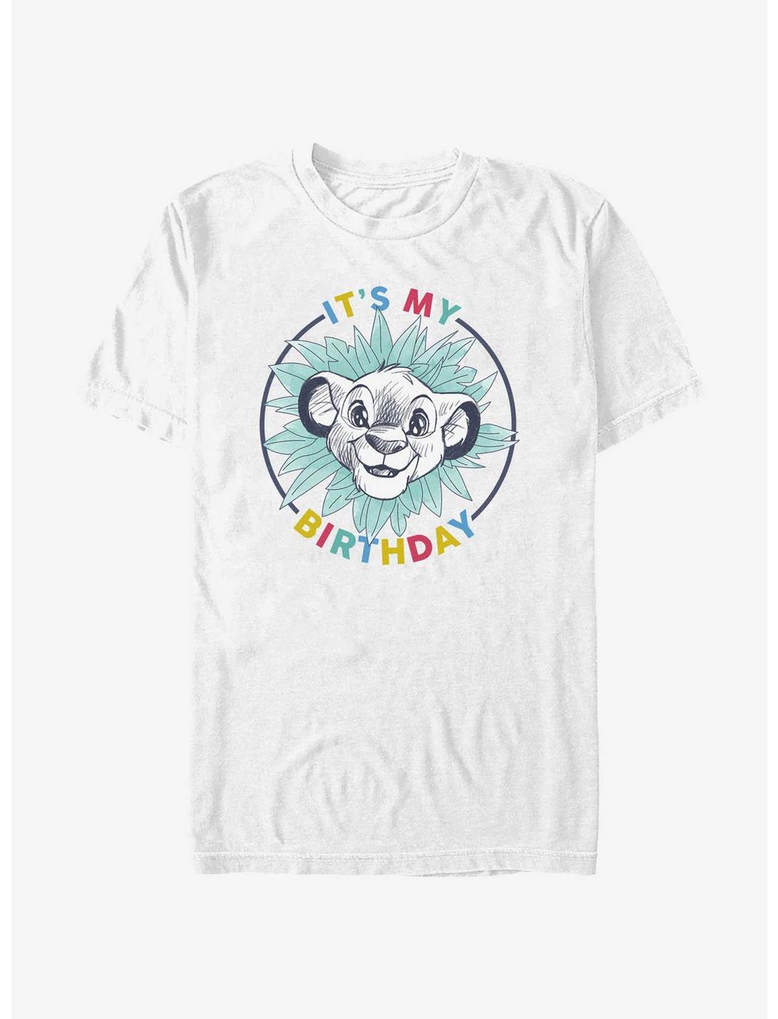 Disney The Lion King Simba Birthday Lion T-Shirt