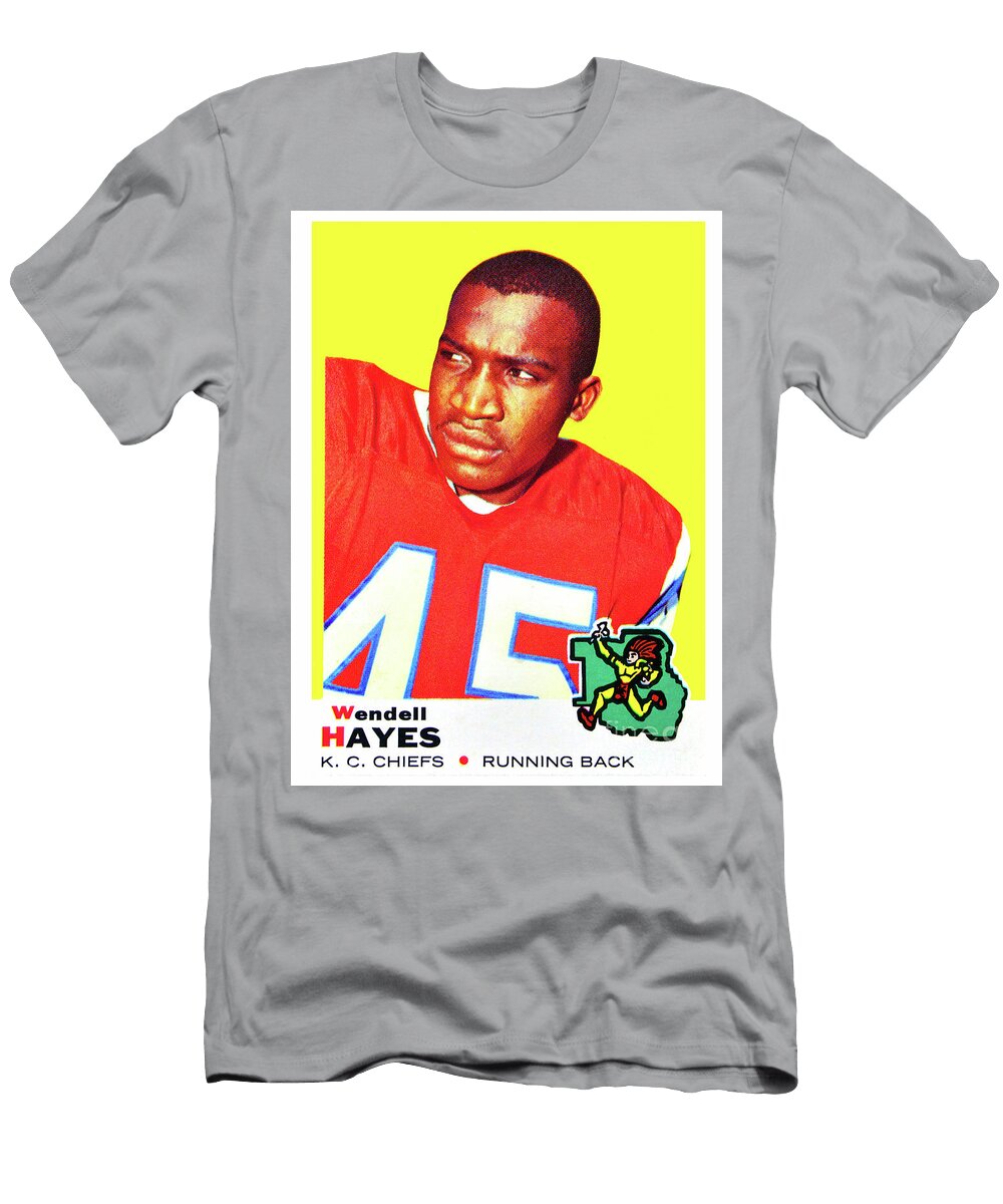 1969 Wendal Hayes Topps Fb Card David Lee Thompson T-Shirt
