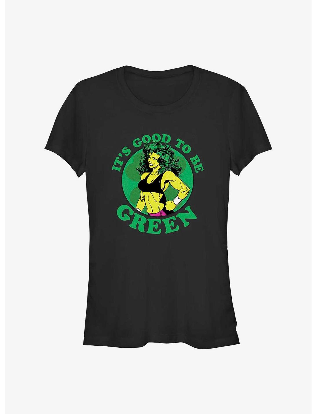 Marvel She Hulk It's Good To Be Green Girls T-Shirt