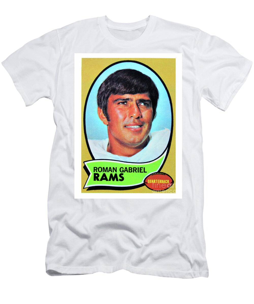 1970 Roman Gabrial Topps Football Card David Lee Thompson T-Shirt