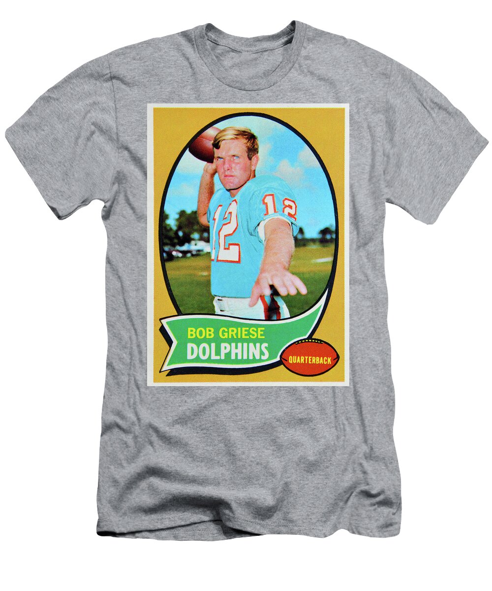 1970 Topps Bob Griese Card David Lee Thompson T-Shirt
