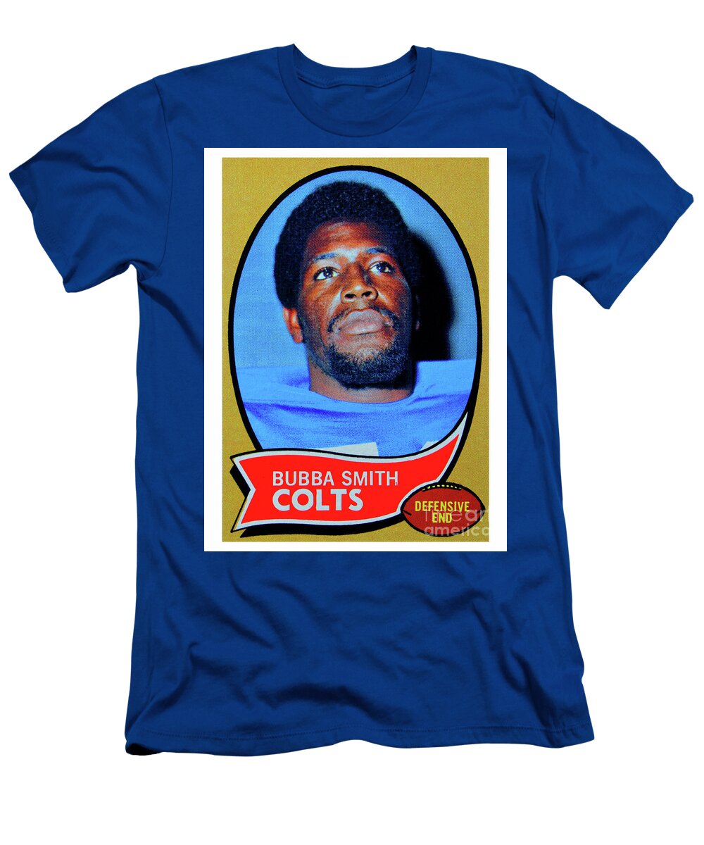 1970 Topps Bubba Smith Fb Card David Lee Thompson T-Shirt