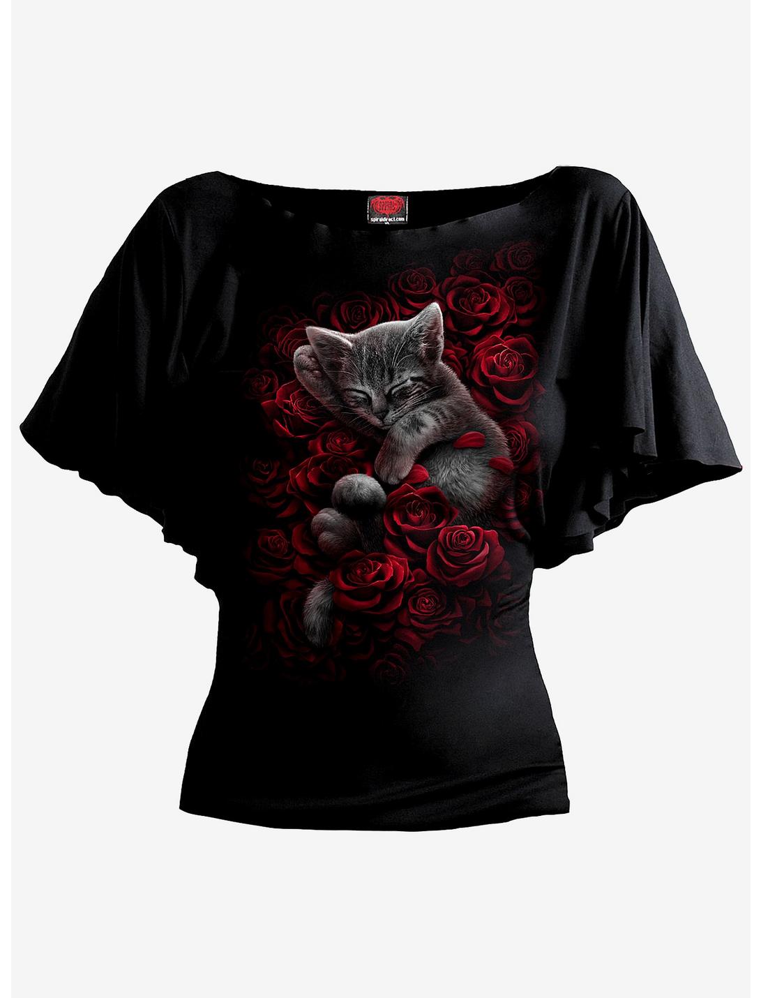 Bed Of Roses Latin Boat Neck T-Shirt
