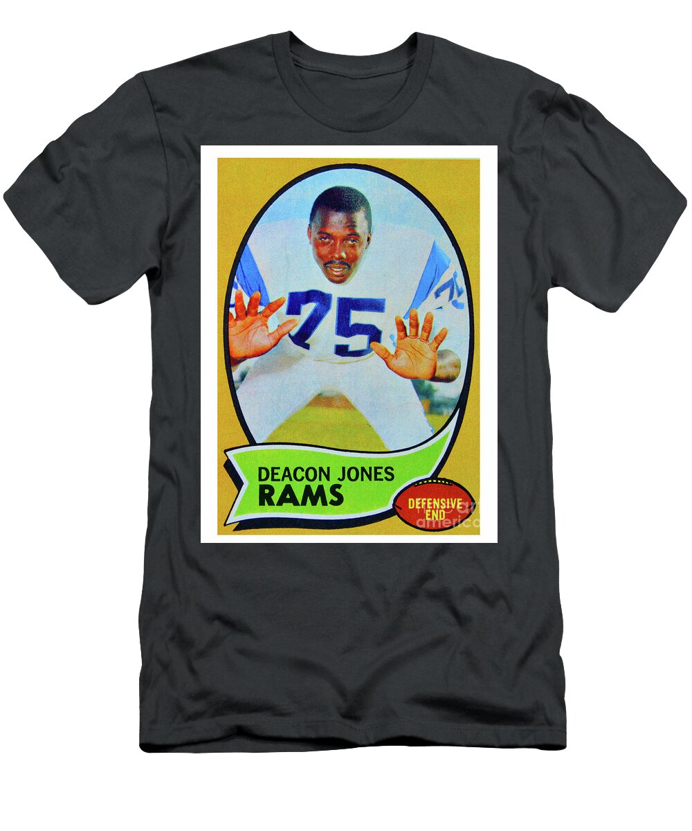 1971 Topps Deacon Jones Fb Card David Lee Thompson T-Shirt