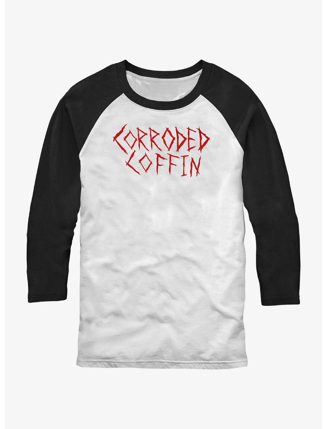 Stranger Things Corroded Coffin Raglan T-Shirt