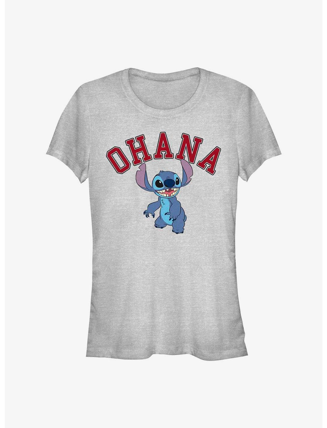 Disney Lilo & Stitch Ohana Collegiate Girls T-Shirt