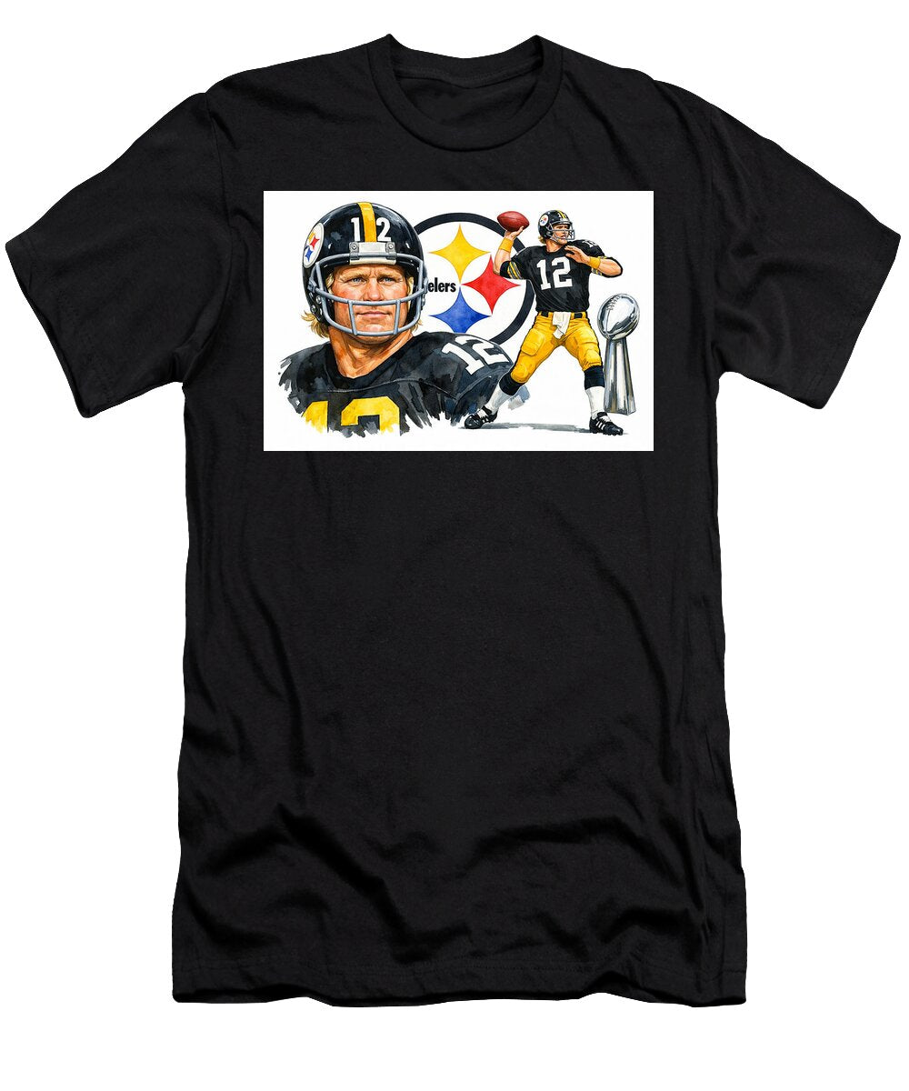 1980 Terry Bradshaw Steelers Superbowl Xiv Mvp 2 All Sports T-Shirt