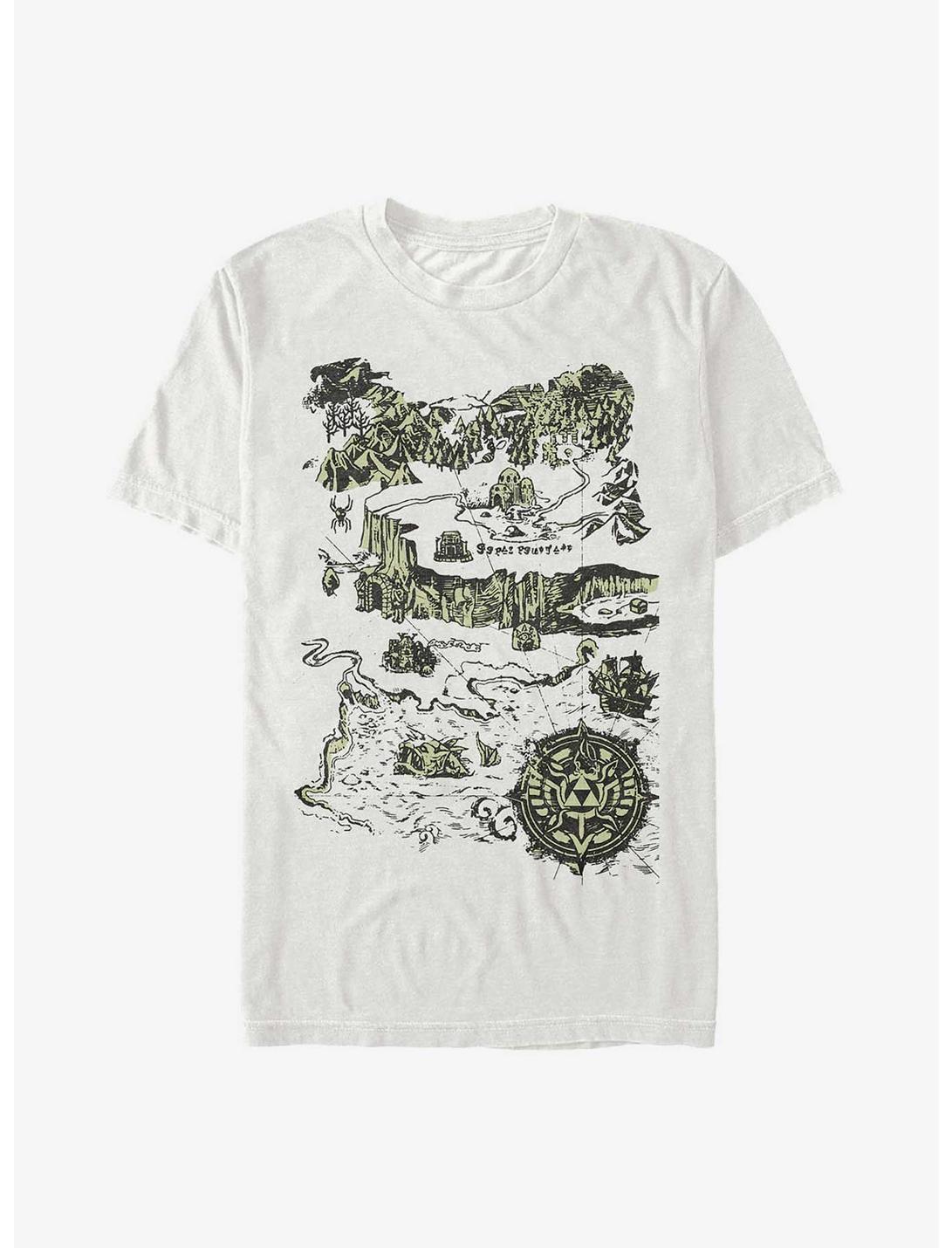T-shirt Carte Zelda Nintendo