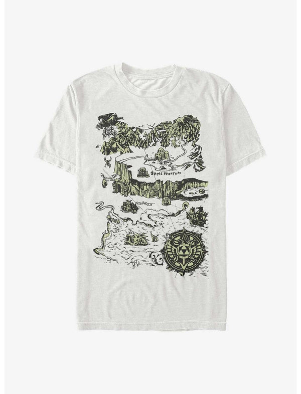 Nintendo Zelda Map T-Shirt