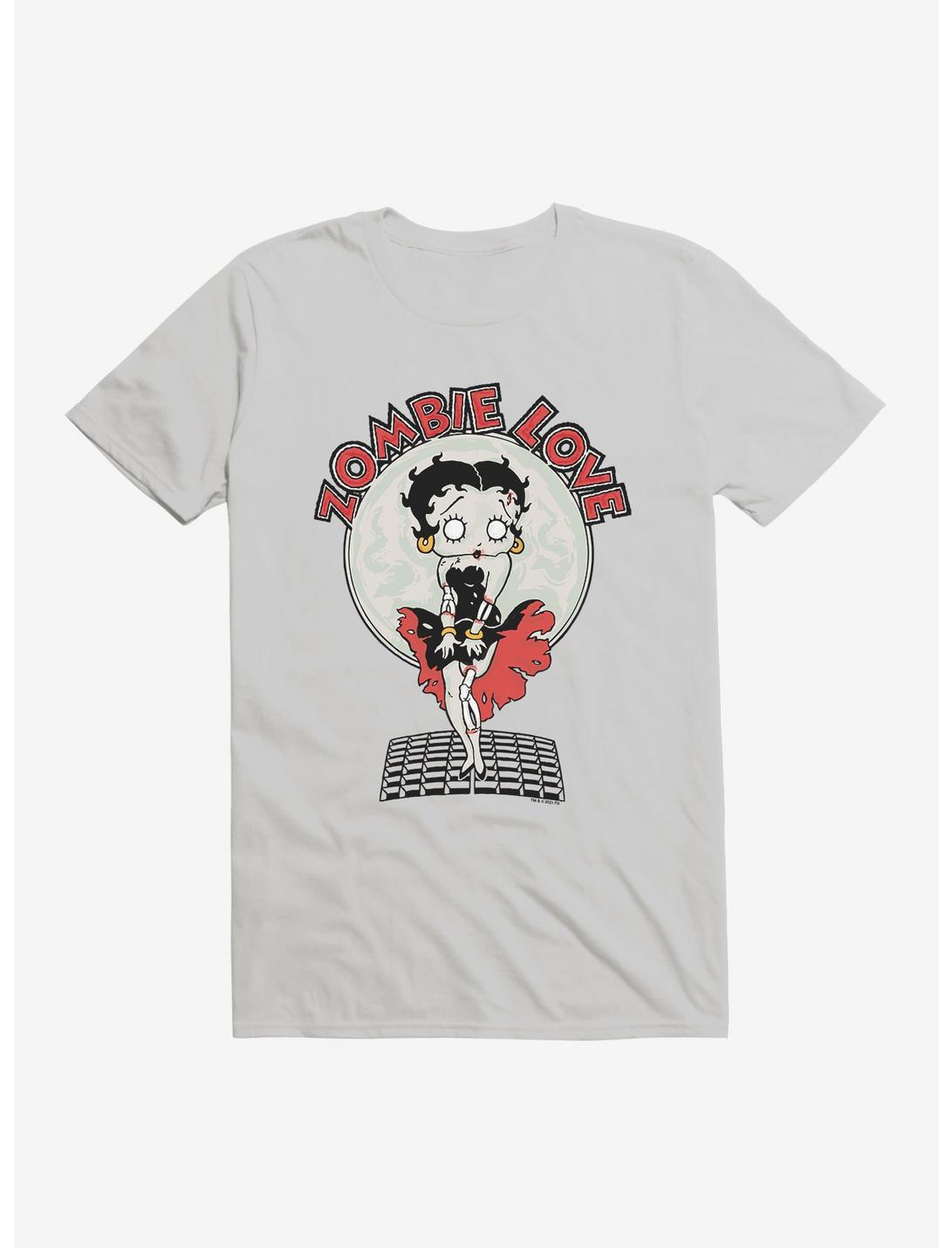 Betty Boop Zombie Love Street Grate T-Shirt
