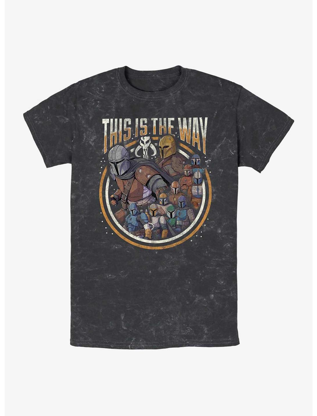 Star Wars The Mandalorian The Way Mineral Wash T-Shirt