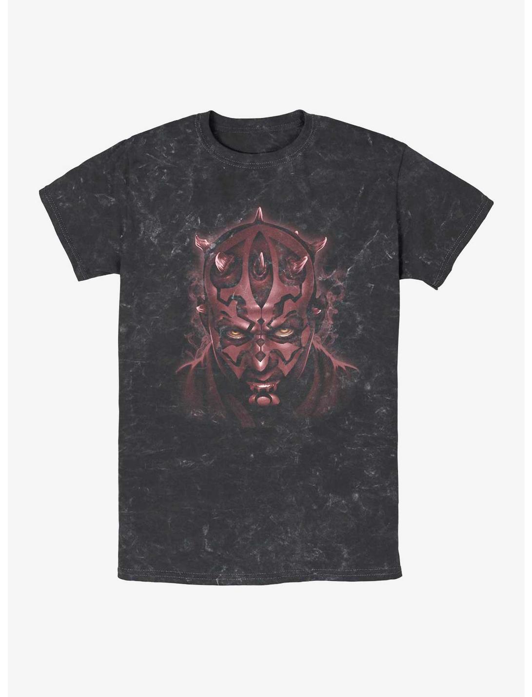 T-shirt Star Wars Dark Maul Art Minéral Délavé