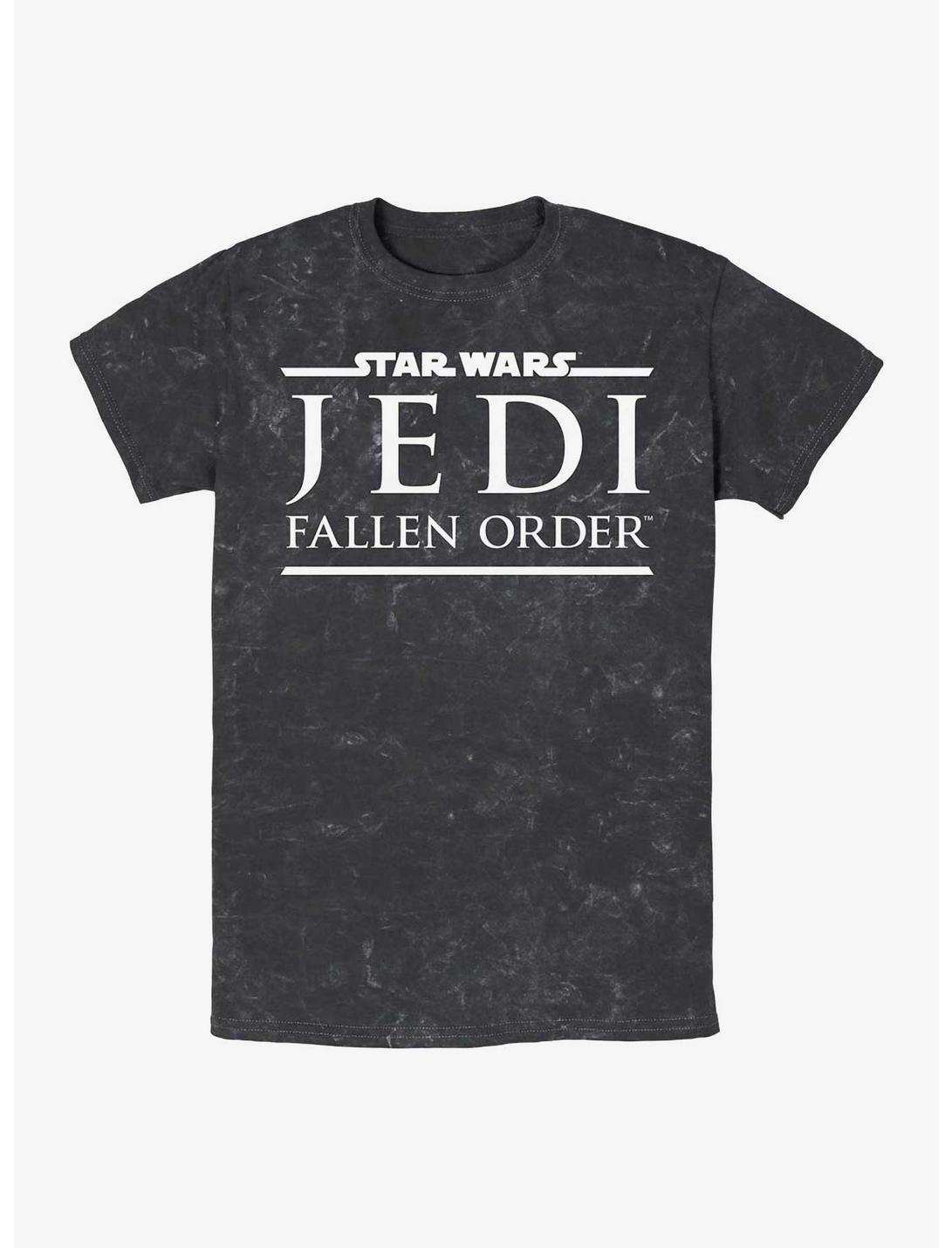 T-shirt délavé à l'acide Star Wars Jedi: Fallen Order avec logo