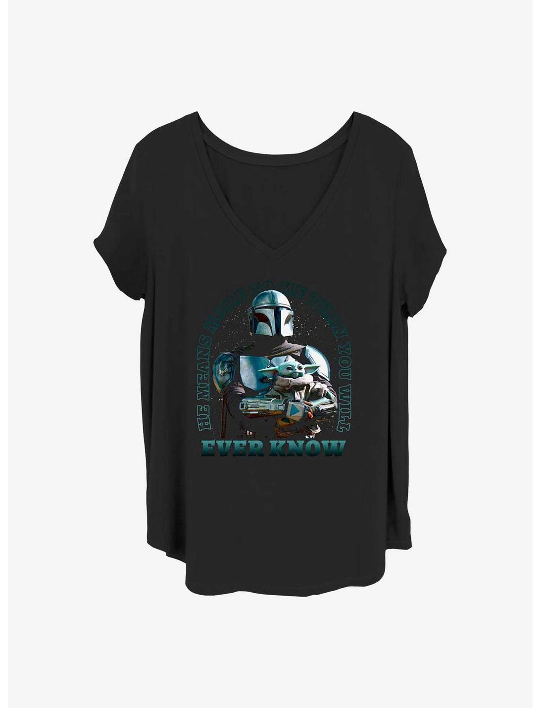 Star Wars The Mandalorian Meaningful Girls T-Shirt Plus Size
