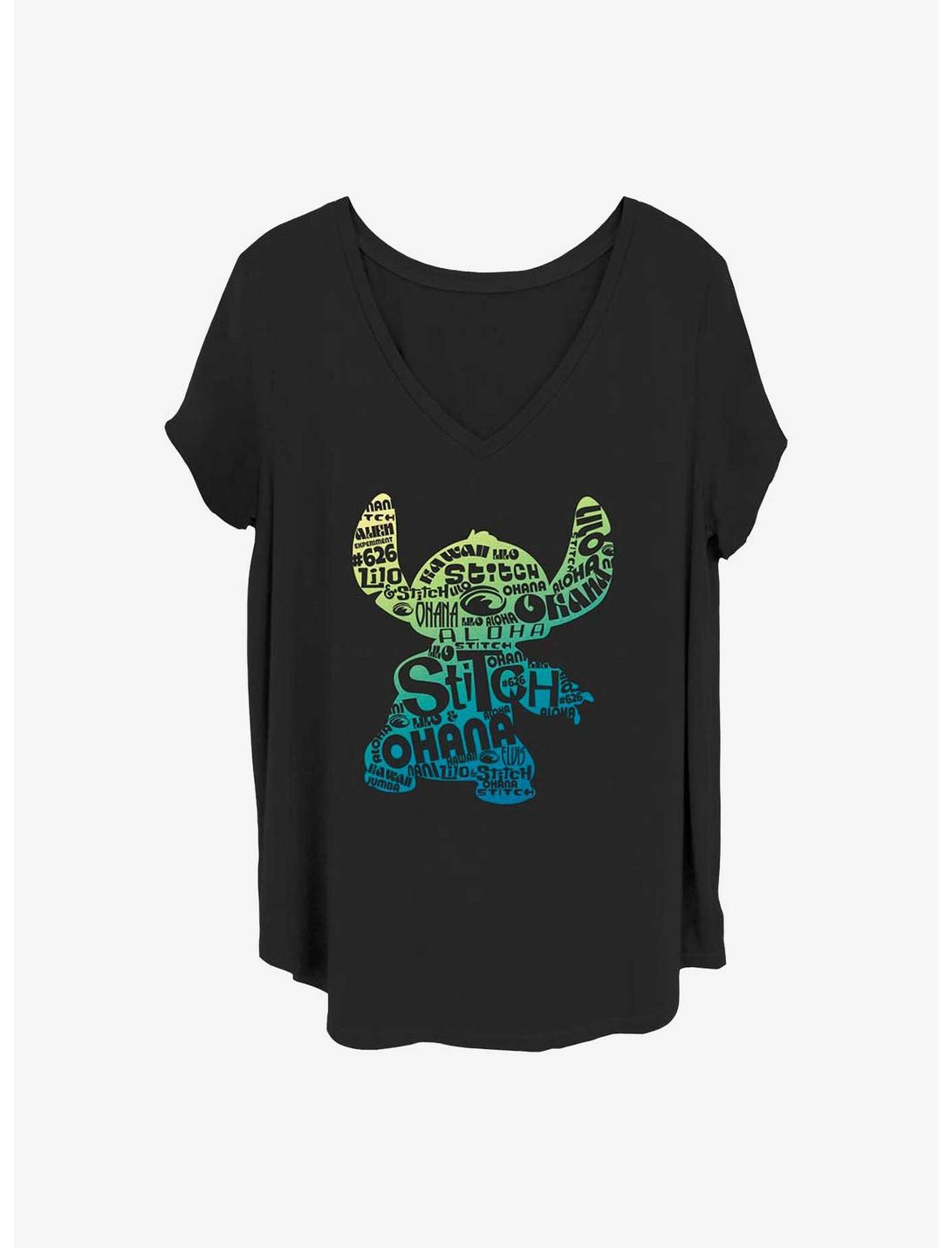 T-shirt fille Disney Lilo & Stitch grande taille