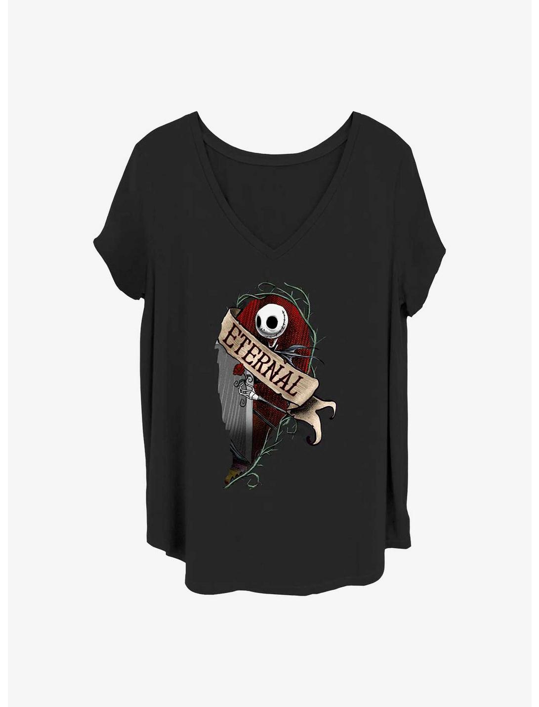 The Nightmare Before Christmas Jack Eternal Girls T-Shirt Plus Size