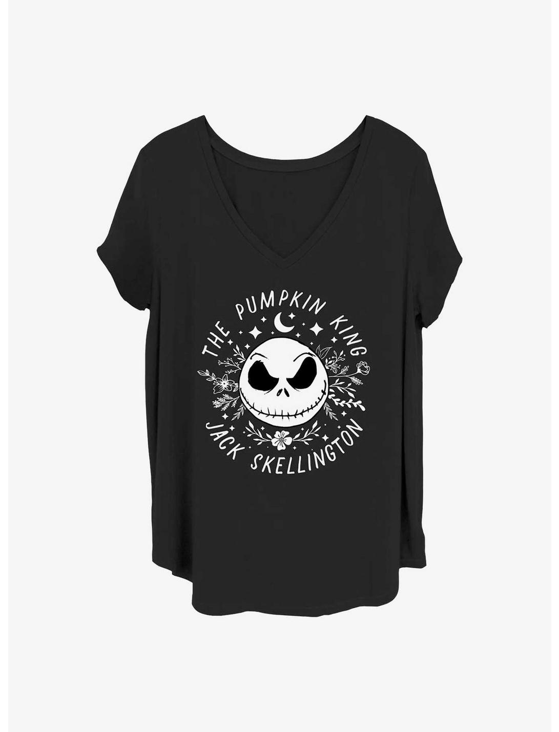 Disney The Nightmare Before Christmas Jack The Pumpkin King Girls T-Shirt Plus Size