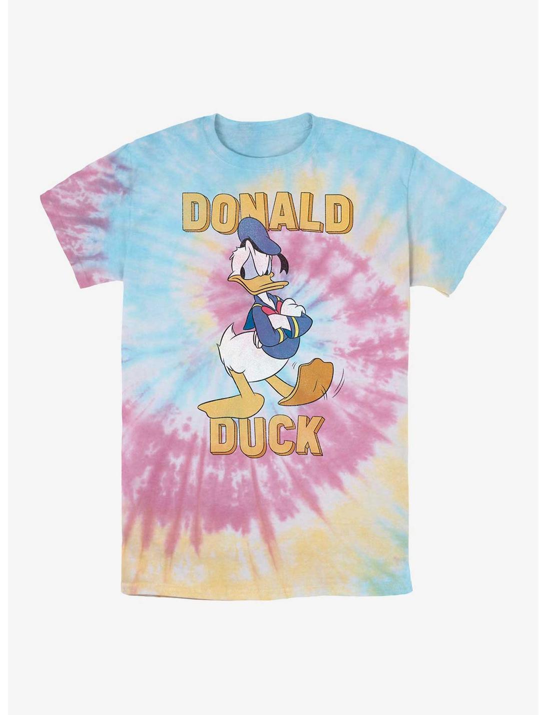 Disney Donald Duck Mad Donald Tie Dye T-Shirt