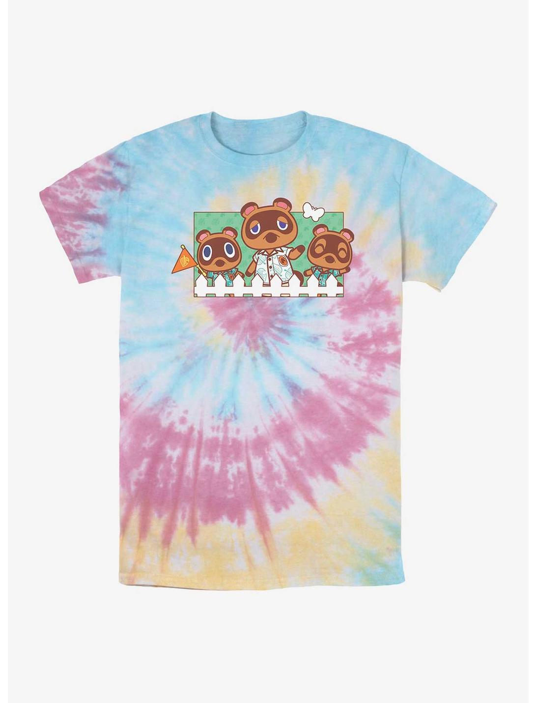 Nintendo Animal Crossing Nook Family Tie Dye T-Shirt
