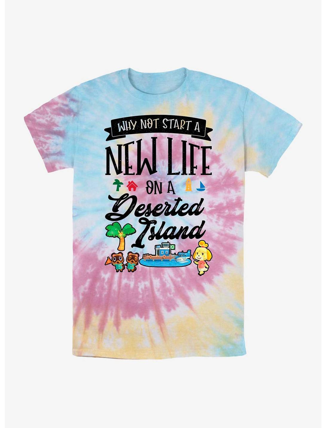 Nintendo Animal Crossing Start Anew Tie Dye T-Shirt