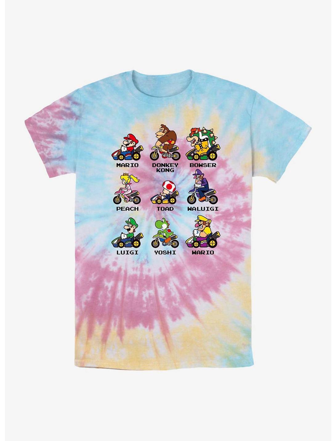 Nintendo Kart Racers Tie Dye T-Shirt