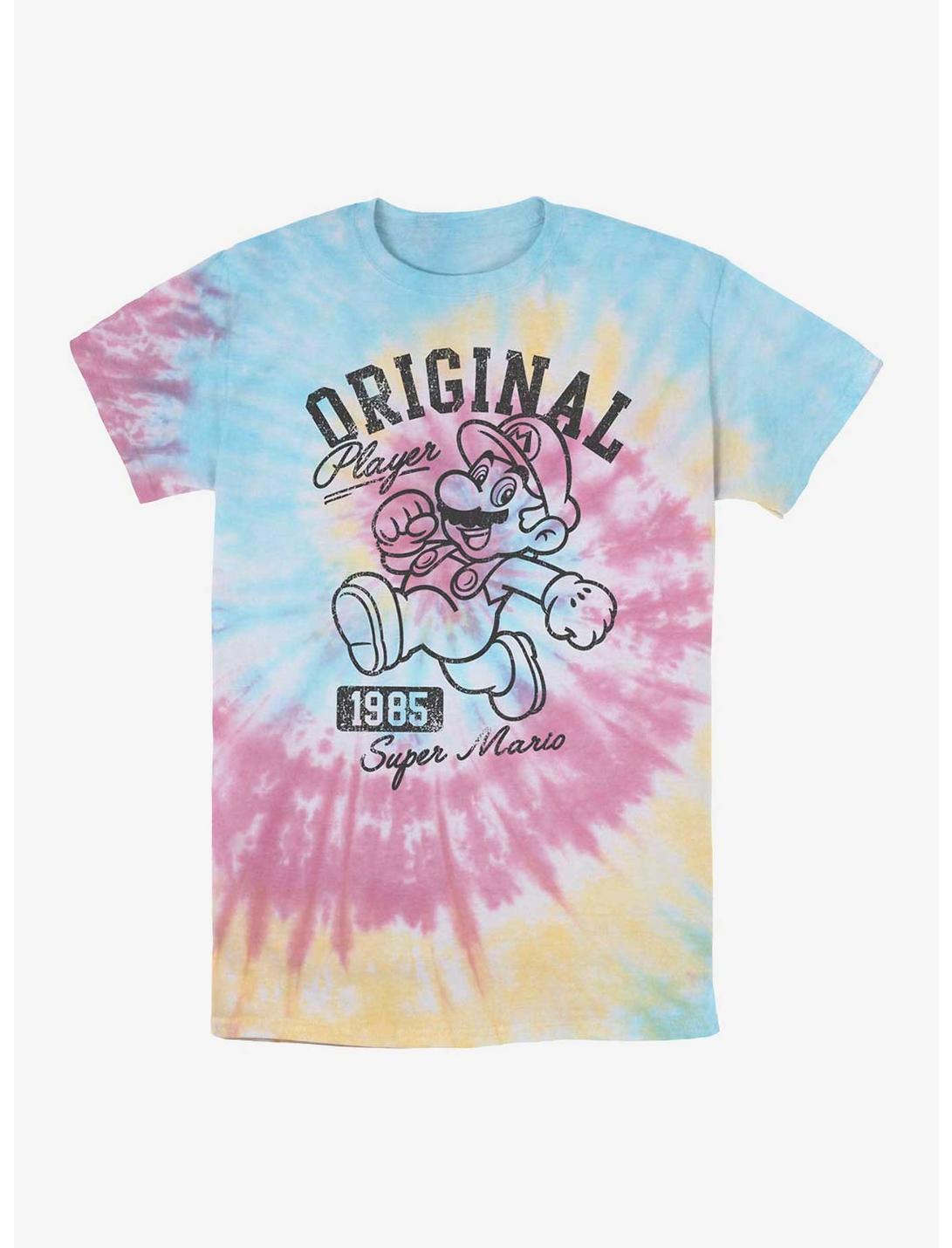 Nintendo Mario Original Plumber Tie Dye T-Shirt