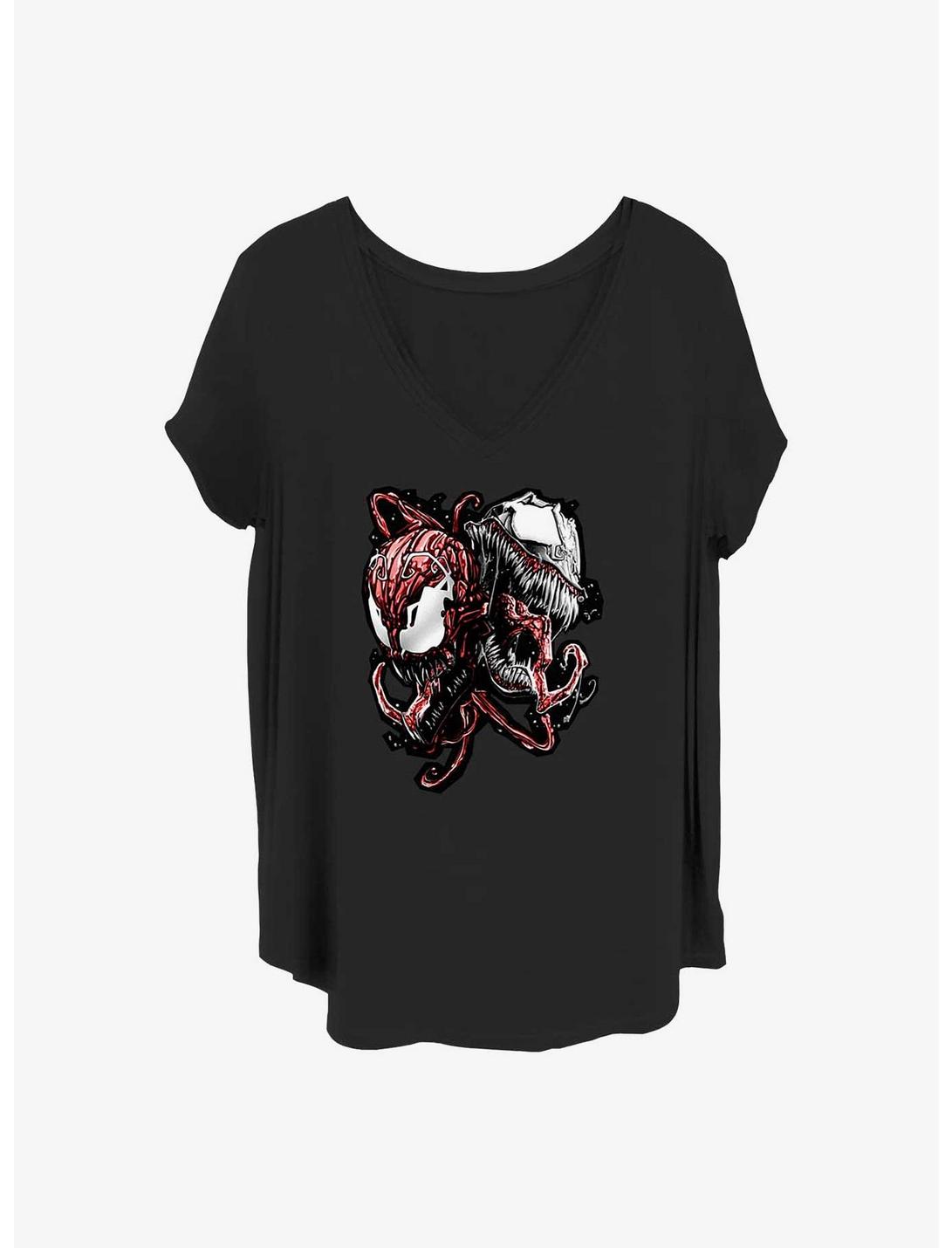 Marvel Venom Poison Girls T-Shirt Plus Size