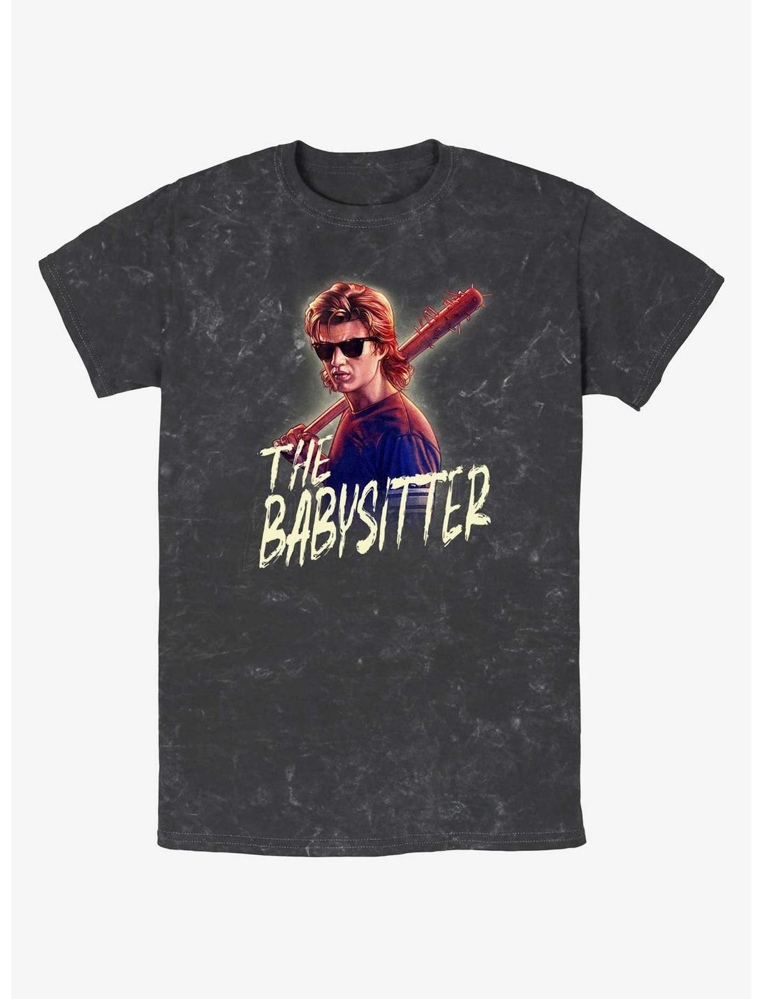Stranger Things Steve The Babysitter Mineral Wash T-Shirt