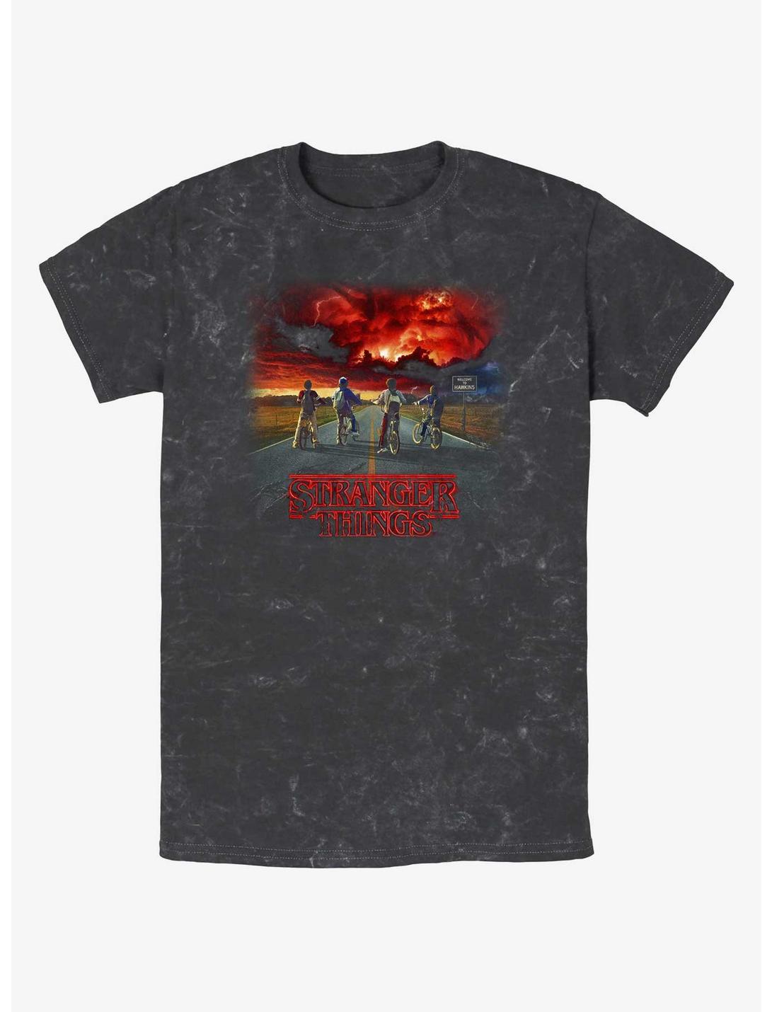 Stranger Things Where It Began Mineral Wash T-Shirt