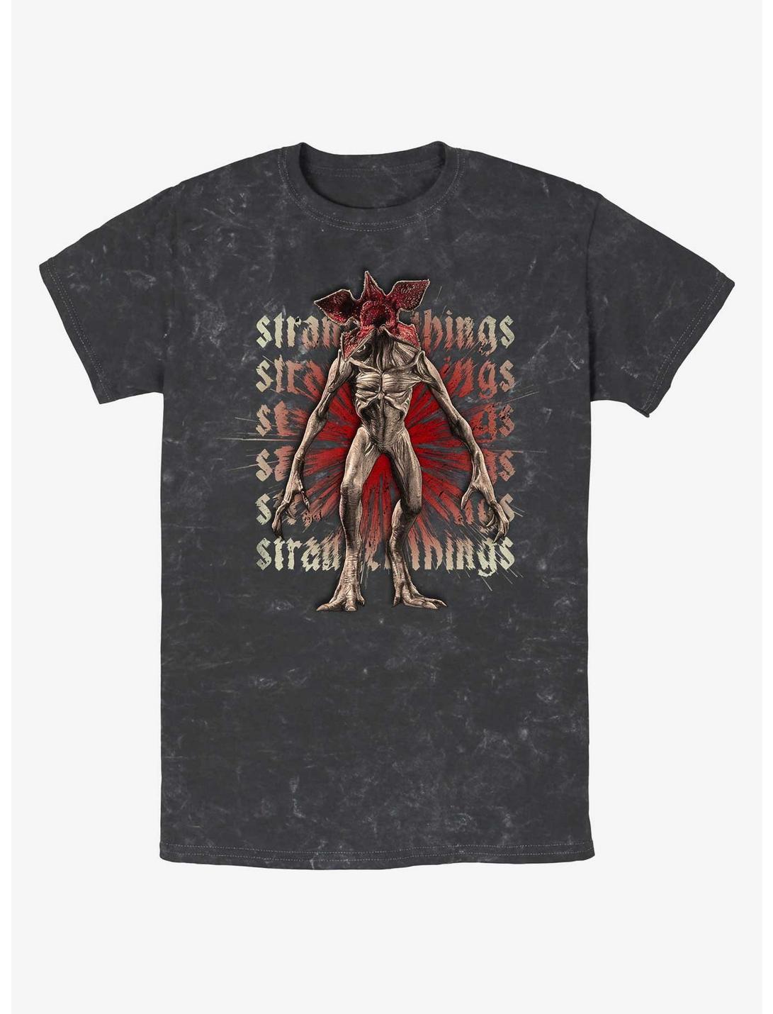 Stranger Things Demogorgon Focus Mineral Wash T-Shirt