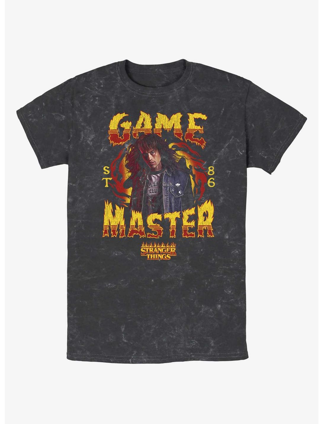 Stranger Things Game Master Eddie Munson Mineral Wash T-Shirt