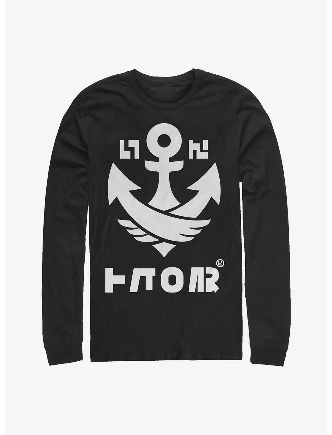 Nintendo Splatoon Anchor Badge Long-Sleeve T-Shirt