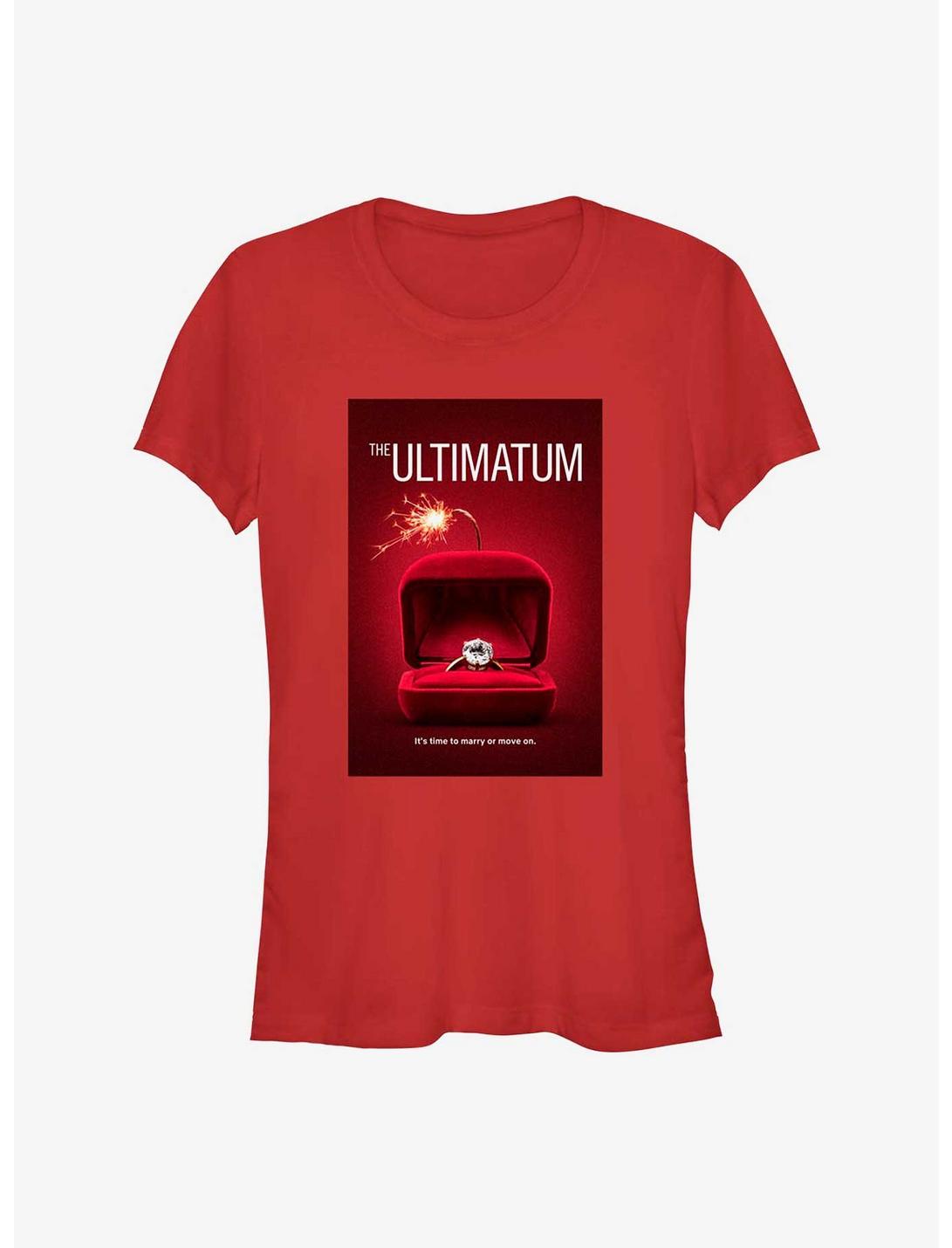 T-shirt pour femme The Ultimatum Marry or Move On Affiche