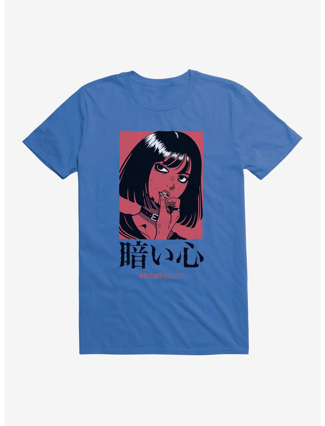 T-shirt Fille Anime Cœur Sombre Allée des Artistes