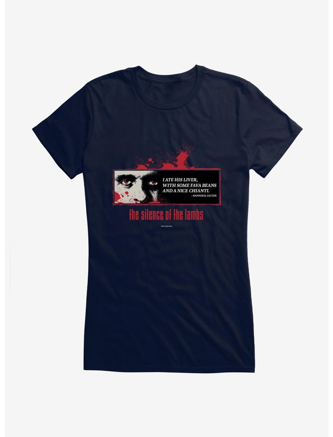 T-shirt Filles Le Silence Des Agneaux J'ai Mangé Son Foie
