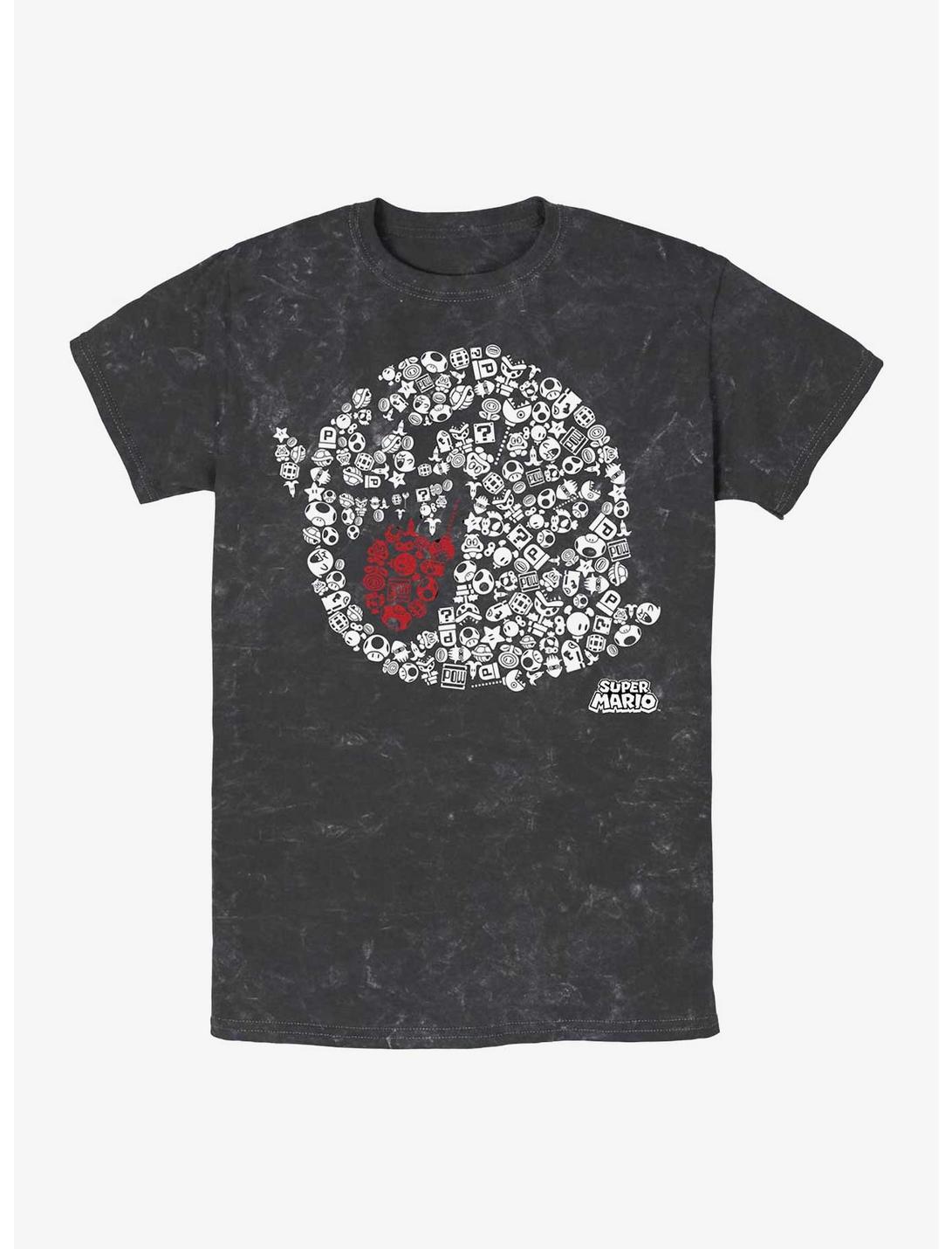 Nintendo Super Mario Boo Tastic Mineral Wash T-Shirt