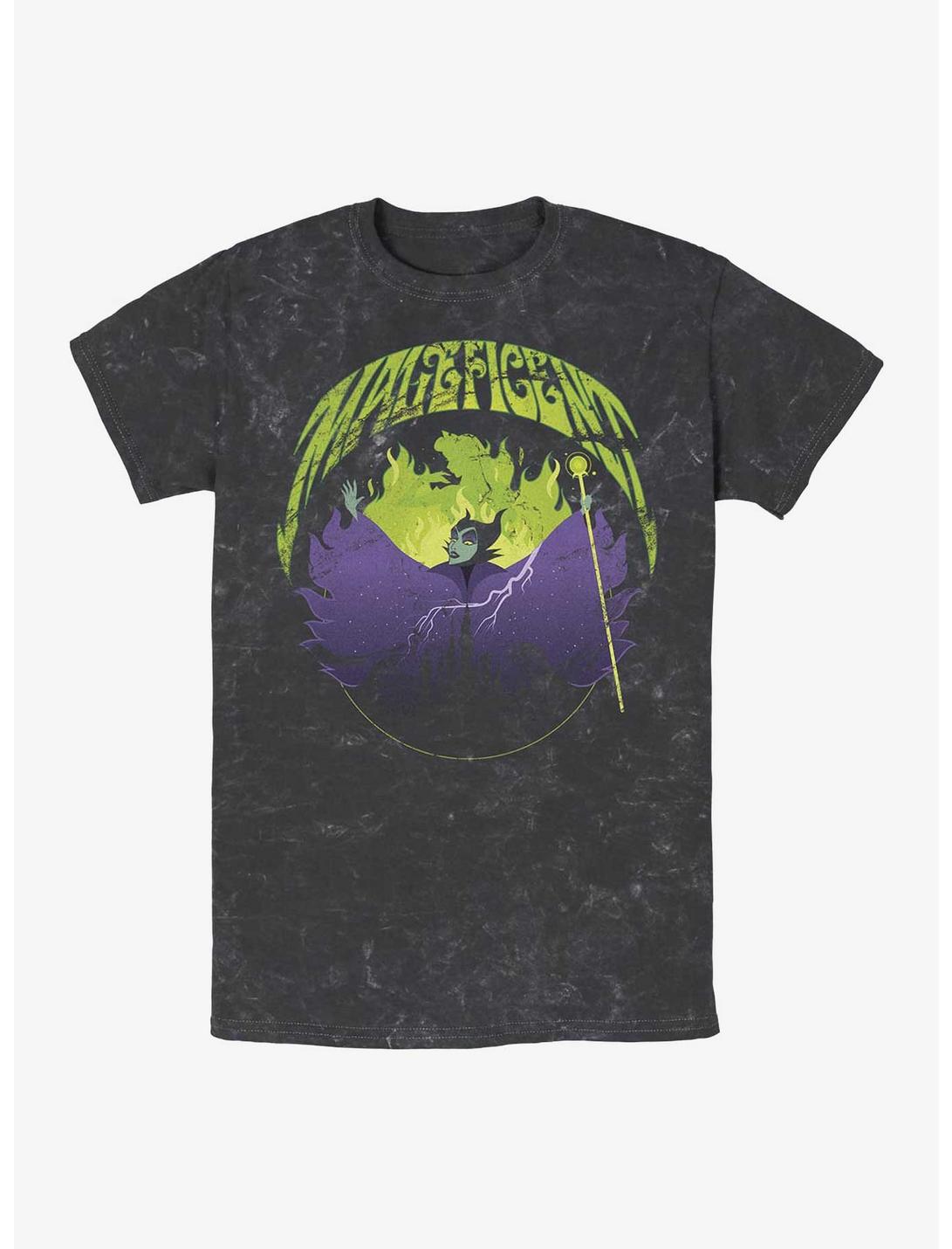 T-shirt délavé Maléfique méchante de Disney
