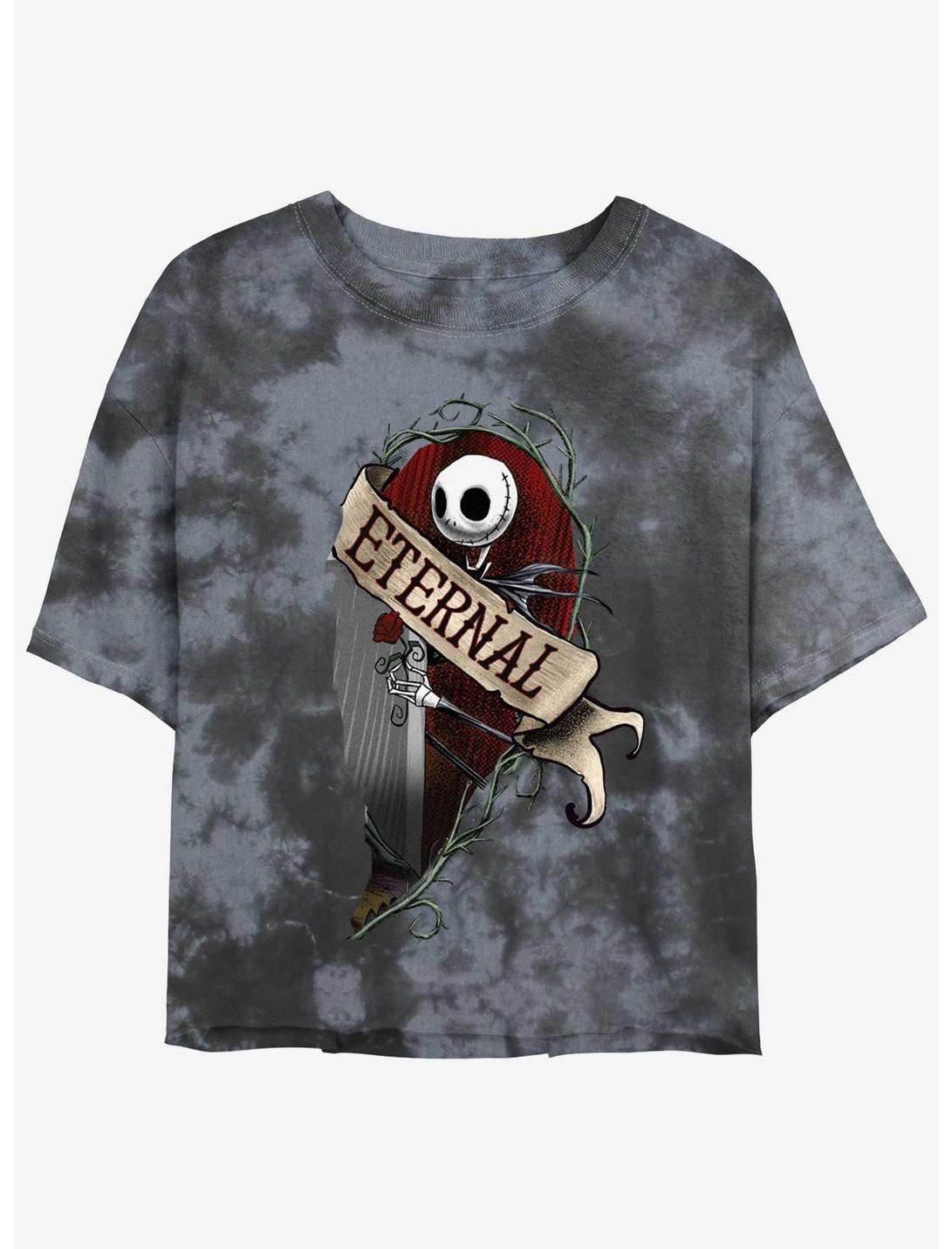 T-shirt court tie-dye pour filles Disney L'Étrange Noël de Monsieur Jack