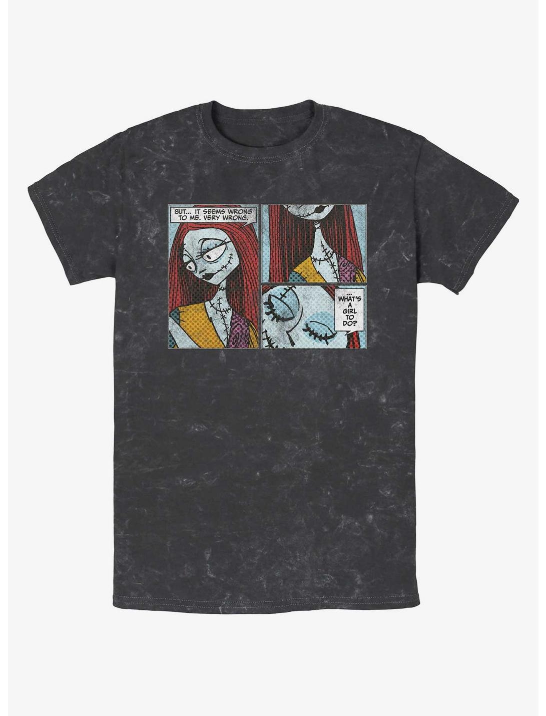 The Nightmare Before Christmas Sally Comic Mineral Wash T-Shirt