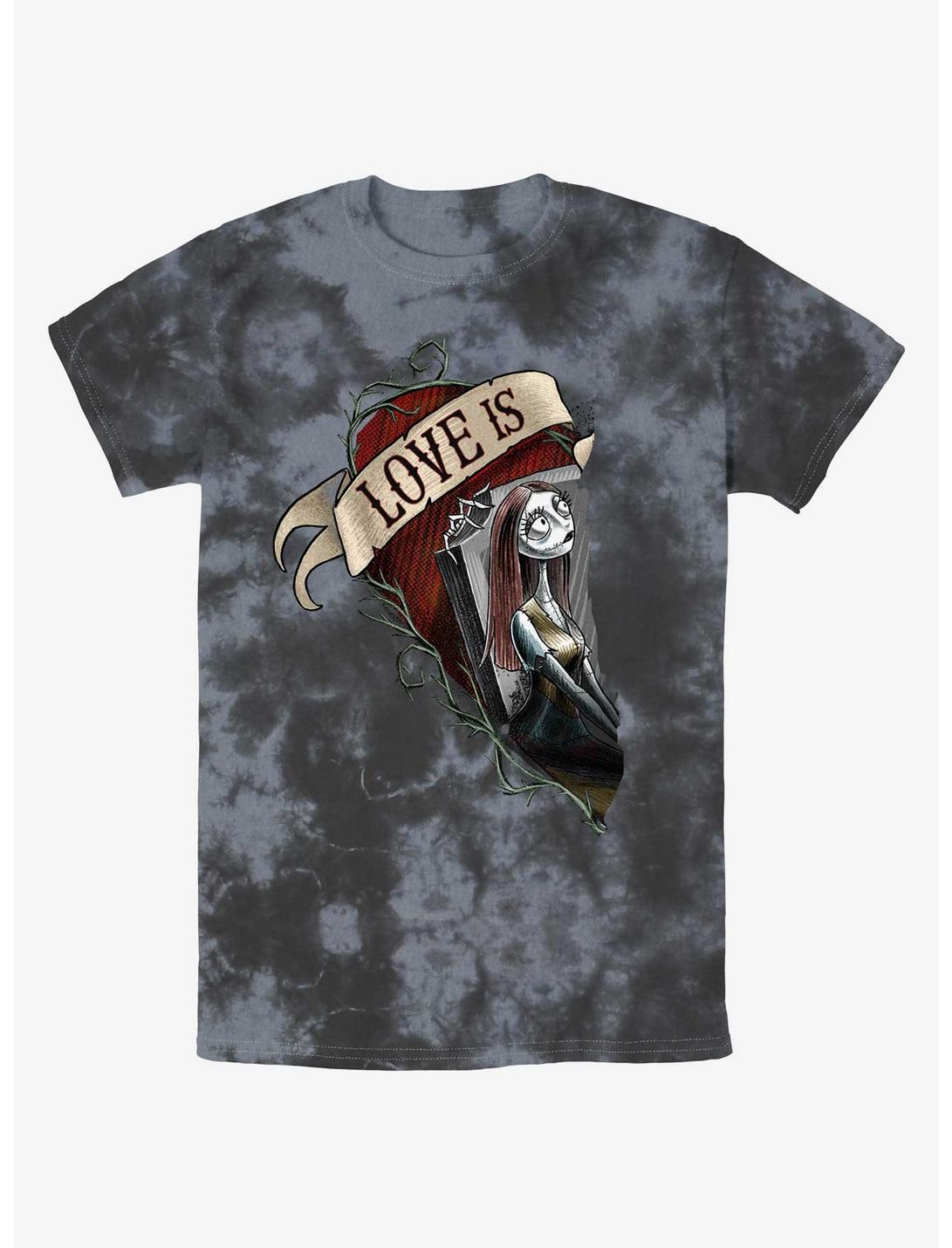 T-shirt Amour teinté tie-dye Sally L'Étrange Noël de Monsieur Jack