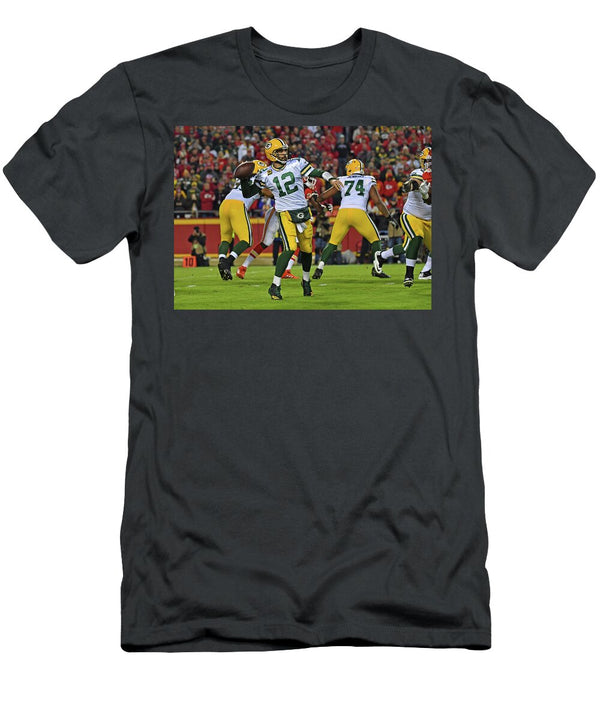 2 Aaron Rodgers Peter Aiken T-Shirt