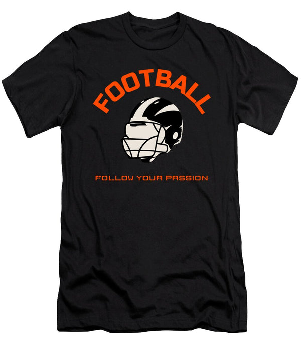 2 American Football Planet Vintage Rugby Ball Martin Perzul T-Shirt
