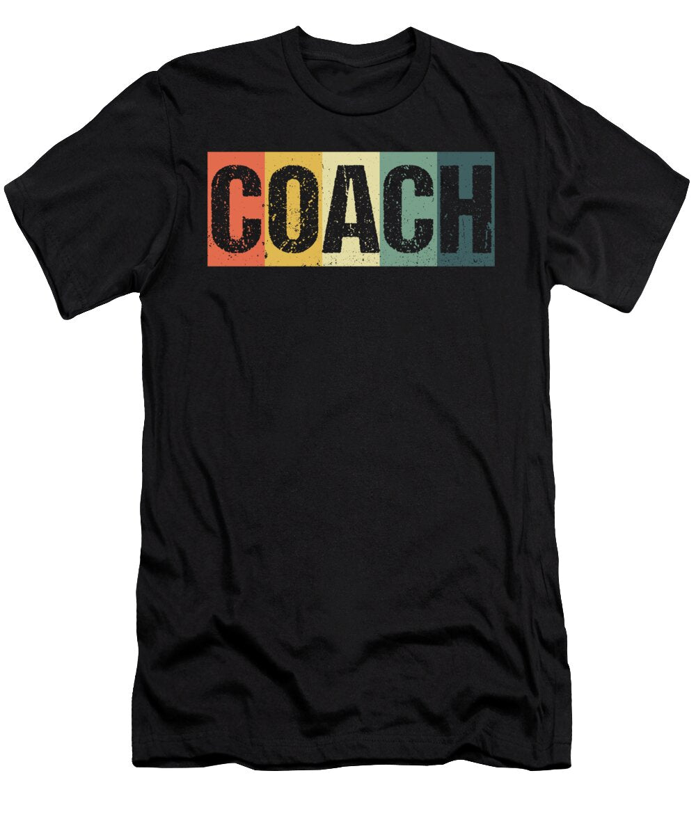 2 Coach Cool Retro Funny Sports Mentor Trainer Gift Haselshirt T-Shirt