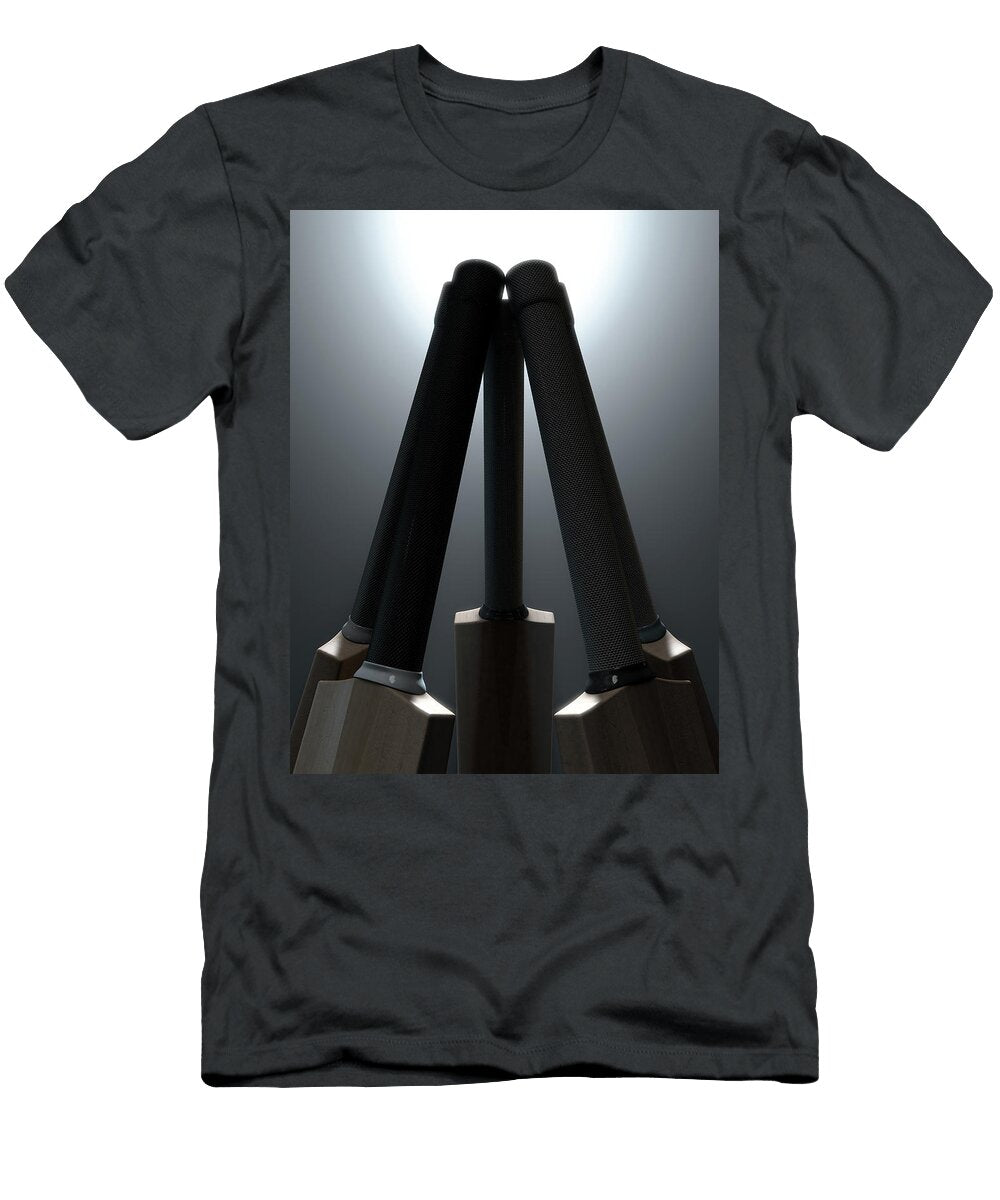 2 Cricket Back Circle Dramatic Allan Swart T-Shirt