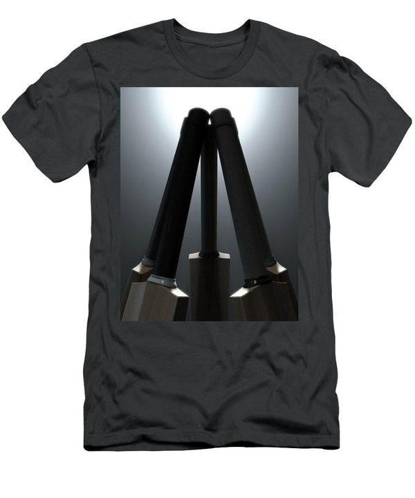 2 Cricket Back Circle Dramatic Allan Swart T-Shirt