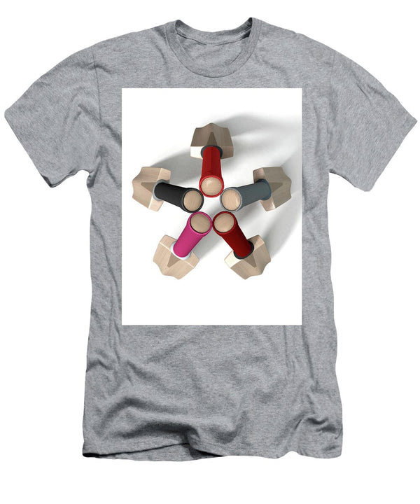 2 Cricket Bat Circle Allan Swart T-Shirt